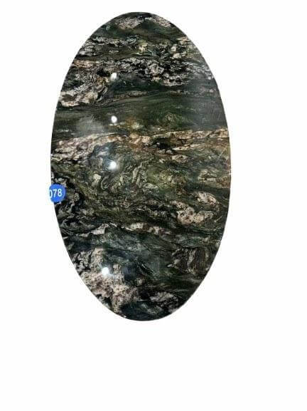 云母绿茶几600X1200